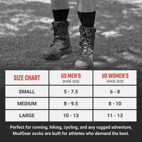 MudGear Ruck Sock (All Black)