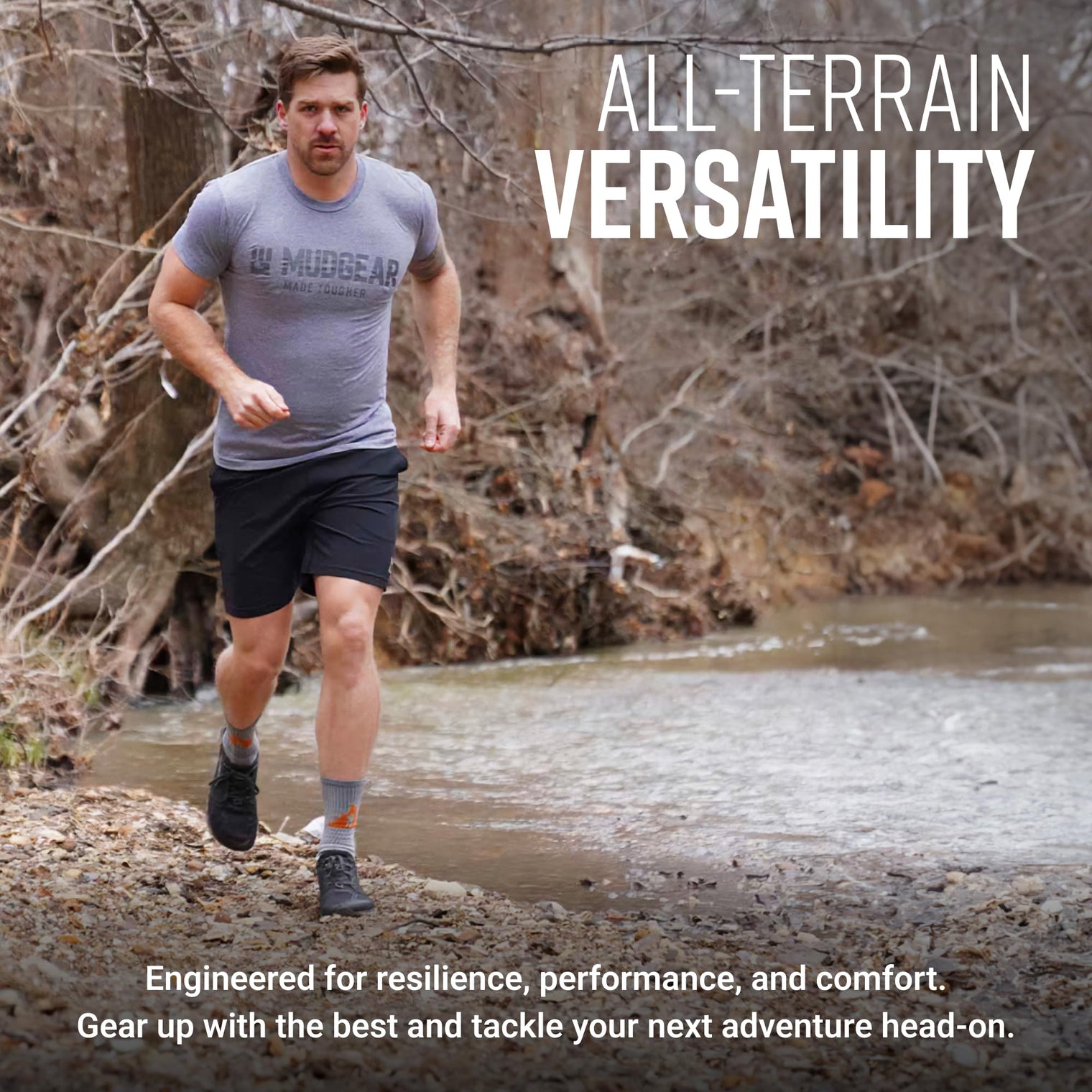 Tough Mudder by MudGear Crew Height Sock