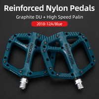 ROCKBROS Extra Large Bike Pedals in Various Colours (Pair)