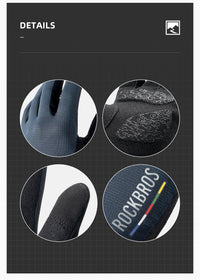 【ROAD TO SKY】by ROCKBROS Anti-Slip Cycling Gloves in Various Colours