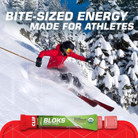CLIF BLOKS - Salted Watermelon Flavor with 2X Sodium - Energy Chews - Non-GMO - Plant Based - Fast Fuel for Cycling and Running - Quick Carbohydrates and Electrolytes - 2.12 oz. (18 Count)
