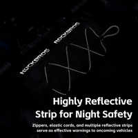 ROCKBROS 1.5L Reflective Handlebar Bag - Durable, Compact, Multi-functional