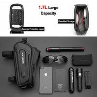 ROCKBROS Waterproof Bike Phone Mount Bag Durabl Touch-Sensitive and Spacious