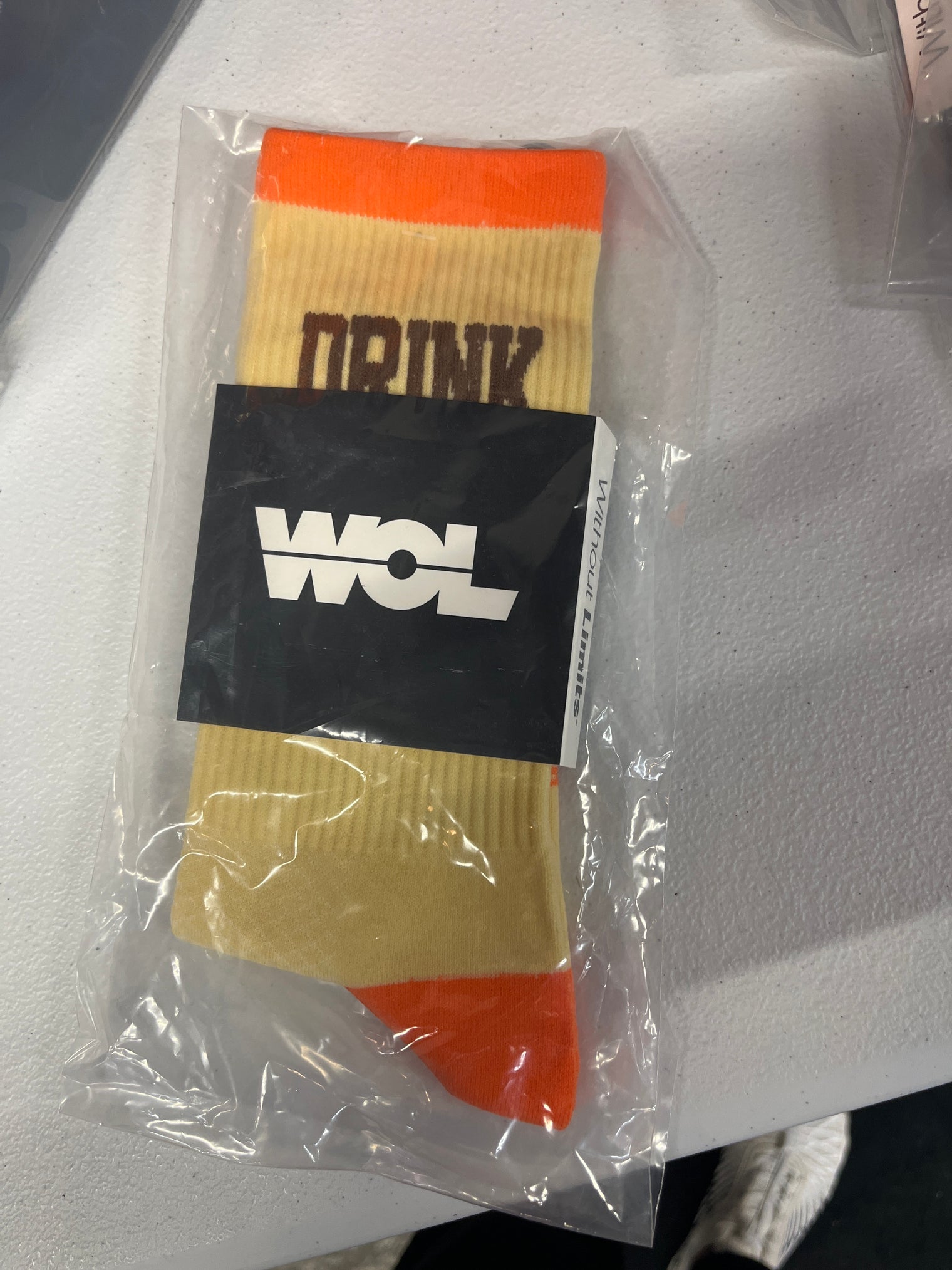 Copperhead Drink Beer Run Fast Socks