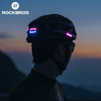 ROCKBROS Cycling Light Helmet 3Modes Bike Ultralight Helmet Electric USB