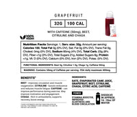 Grapefruit Nitric Oxide Booster Power Drink