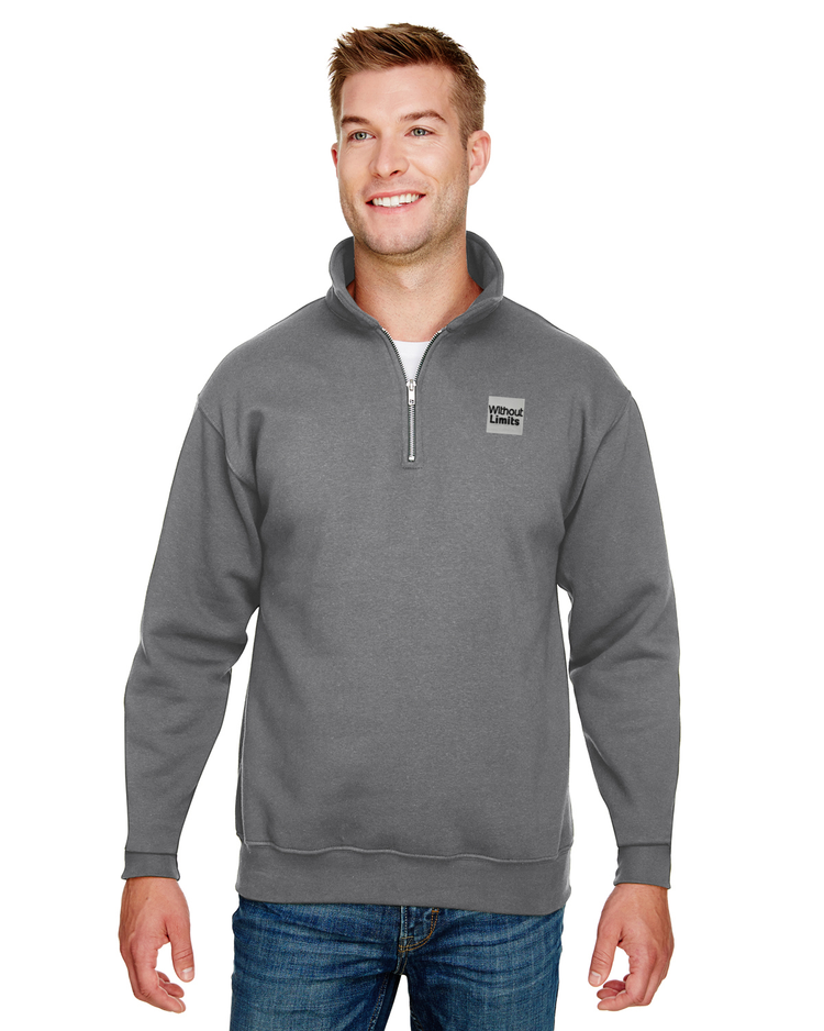 Quarter-Zip Pullover Sweatshirt