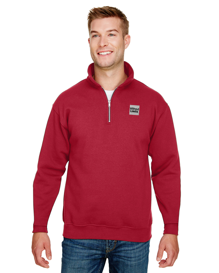 Quarter-Zip Pullover Sweatshirt