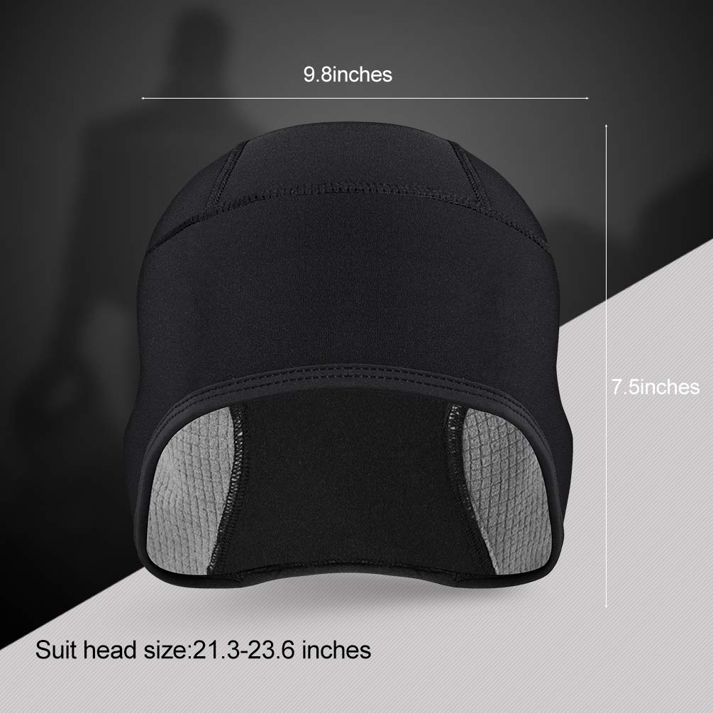 Skull Winter Cap Thermal Helmet Liner Moisture Wicking
