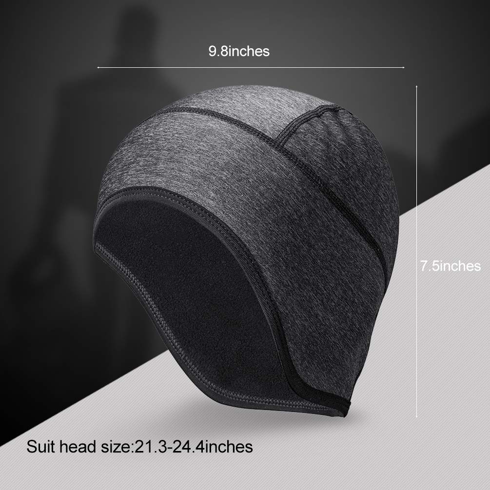 Skull Winter Cap Thermal Helmet Liner Moisture Wicking