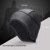 Skull Winter Cap Thermal Helmet Liner Moisture Wicking