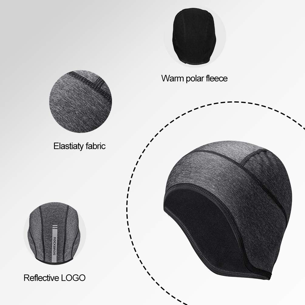 Skull Winter Cap Thermal Helmet Liner Moisture Wicking