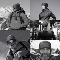 Skull Winter Cap Thermal Helmet Liner Moisture Wicking
