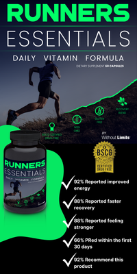 Runners Essentials Daily Vitamin Formula • 3 Month Supply