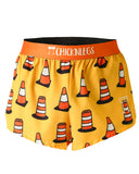 Men's Traffic Cones 2" Half Split Shorts (XS, S, M, L, XL)