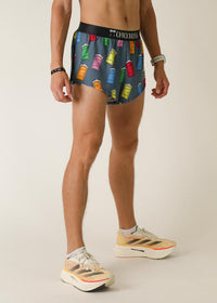 Men's Porta Potty 2" Half Split Shorts (XS, S, M, L, XL)