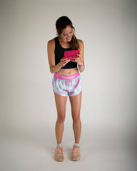 Women's Animal Cookies 1.5" Split Shorts