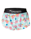 Women's Flying Pigs 1.5" Split Shorts (XXS XS S M L XL)