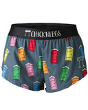 Women's Porta Potty 1.5" Split Shorts (Navy)