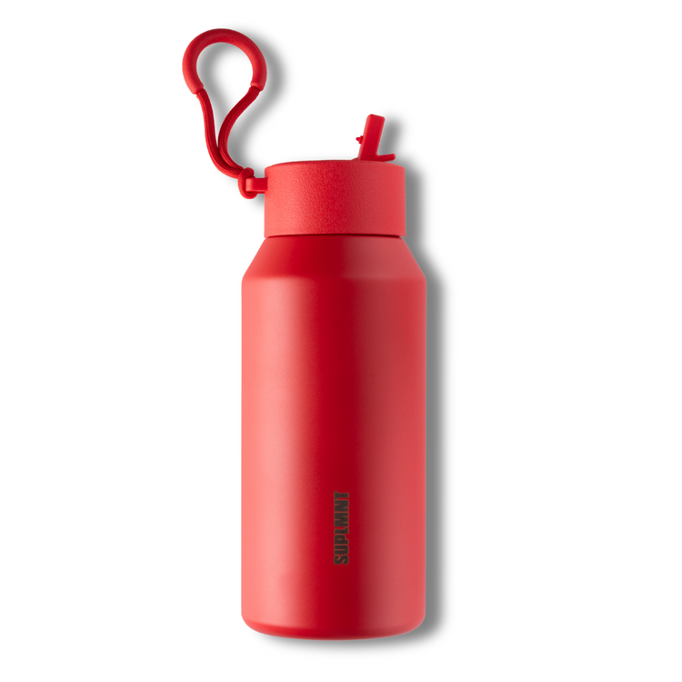 48 oz Water Bottle with Straw Lid