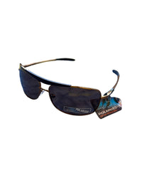 Mountain Shades Arc Polarized Sunglasses (Gold)