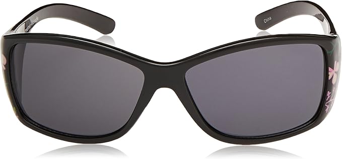 Mountain Shades Kids Frolic Sunglasses - Ages 6-9 (Black with Pink)