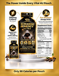 Screamin Energy Ultra Caramel Coffee
