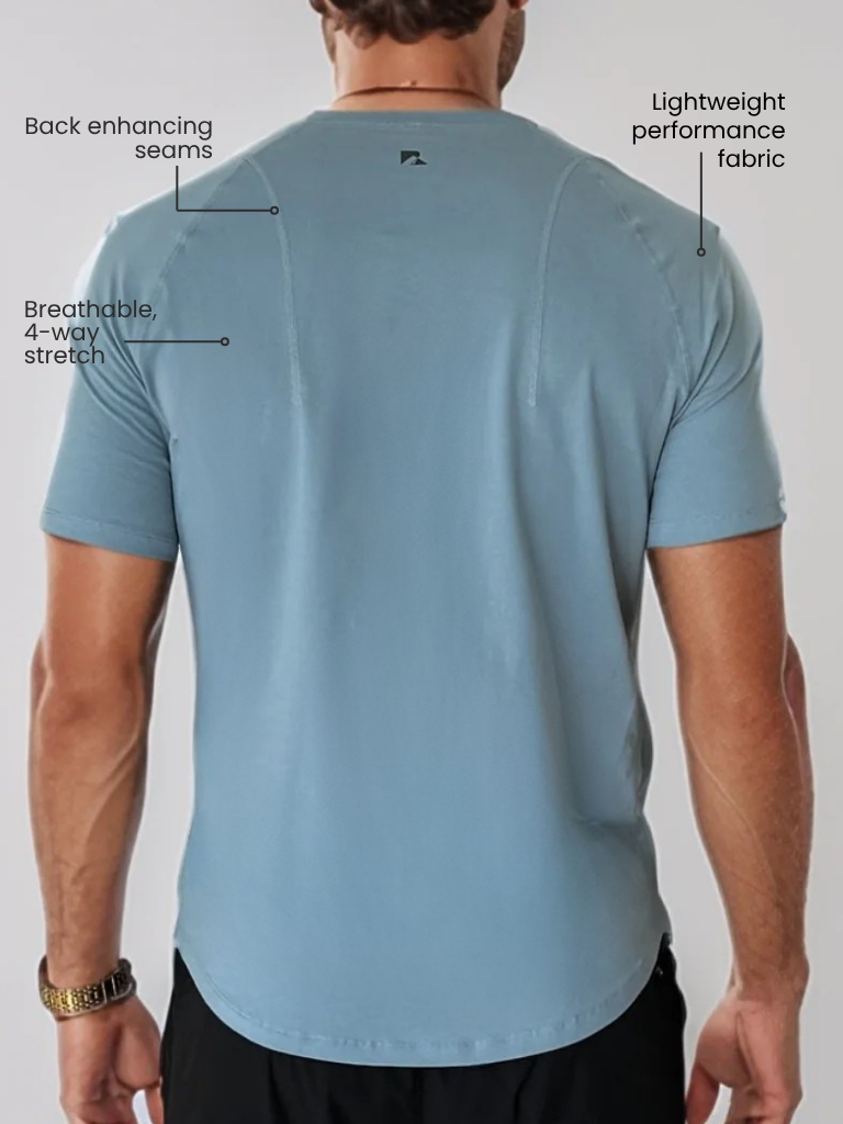 AirFlow Definition Tee Deep Blue