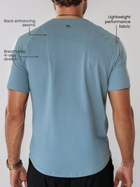 AirFlow Definition Tee Deep Blue