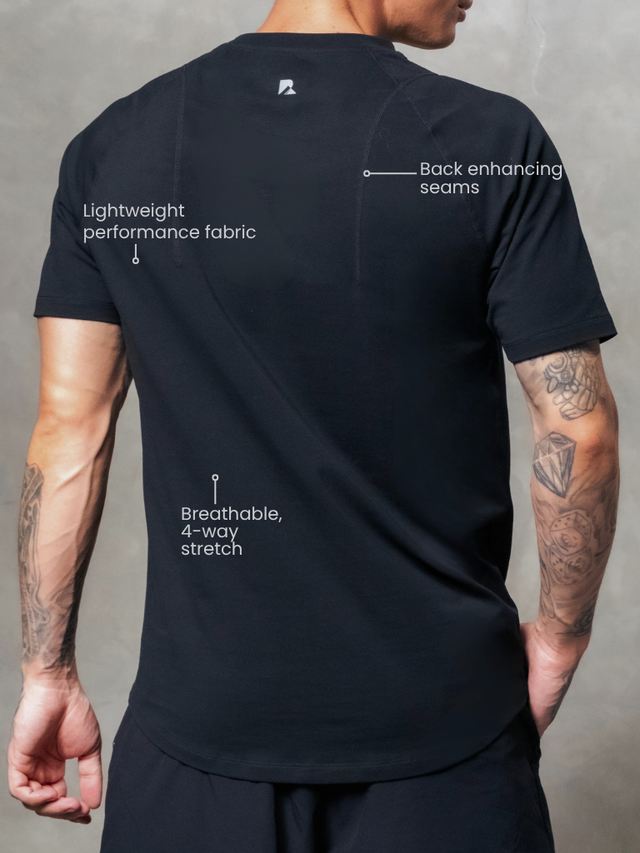 AirFlow Definition Tee Black