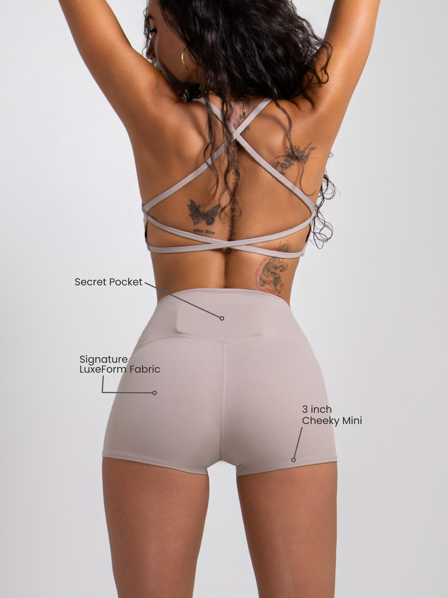 LuxeForm Mini Sculpting Shorts | 3 inch