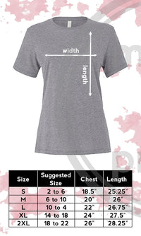 WOL USA Ladies' Relaxed Fit Triblend Tee