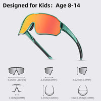 Kids Polarized Sunglasses UV400 Protection for Youth Boys Girl