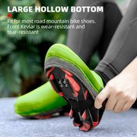 ROCKBROS Cycling Shoe Toe Covers Thermal Kevlar Bike Overshoes for Men Women