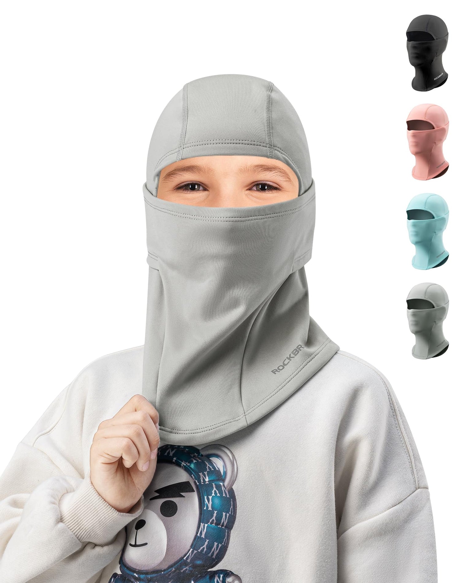 ROCKBROS Windproof Winter Balaclava Ski Mask for Kids