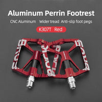 ROCKBROS Lightweight Flat Bike Pedals in Various Colours (Pair)