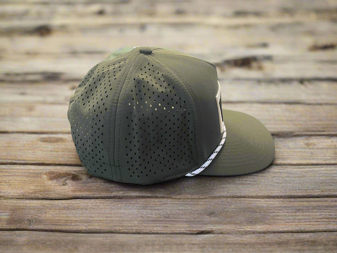 Ripstop Rope Hat w/ PVC Rubber Patch