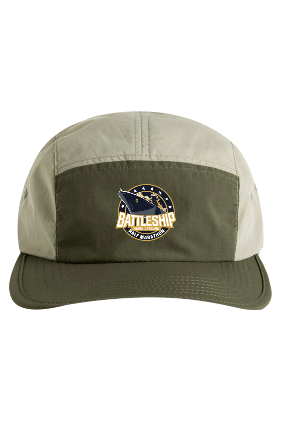 $25 Battleship Half Marathon Finn Two Tone Nylon Cap