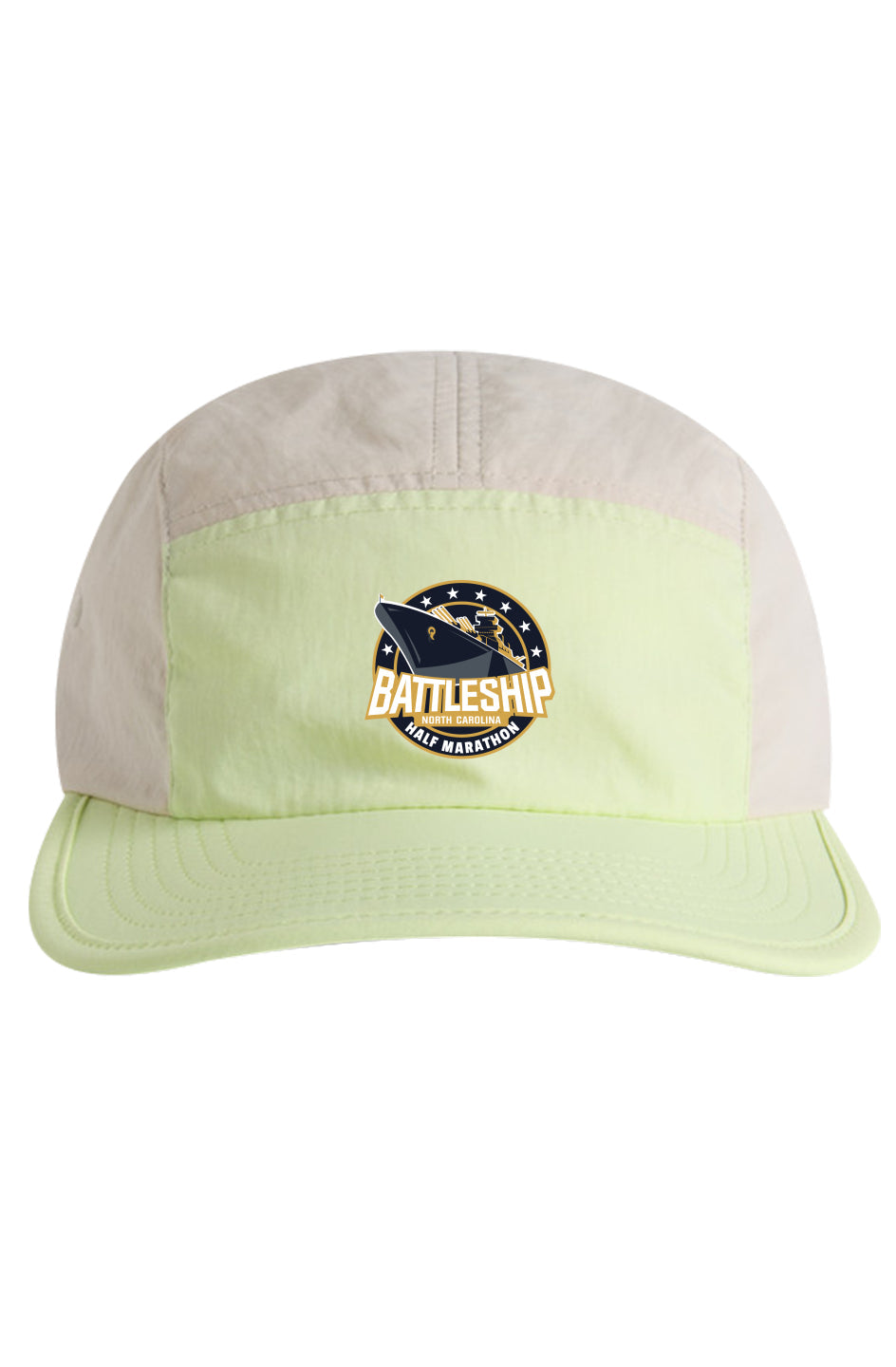 $25 Battleship Half Marathon Finn Two Tone Nylon Cap