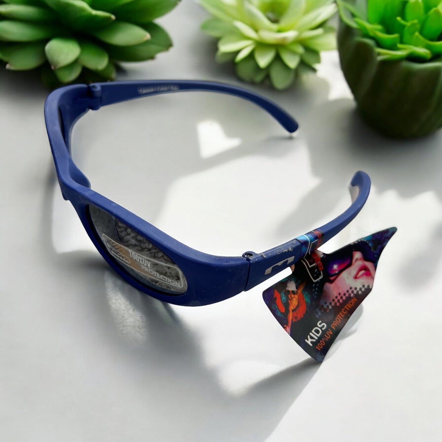 Mountain Shades Kids Widget Sunglasses - Ages 4-6 (Blue-Violet)