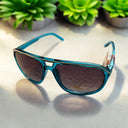 Mountain Shades Client Sunglasses (Translucent Aqua)