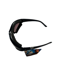 Mountain Shades Redline PhotoMatic Sunglasses (Shiny Black with Clear Lenses)