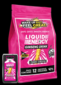 Liquid Energy Ginseng Drink Original Coffee