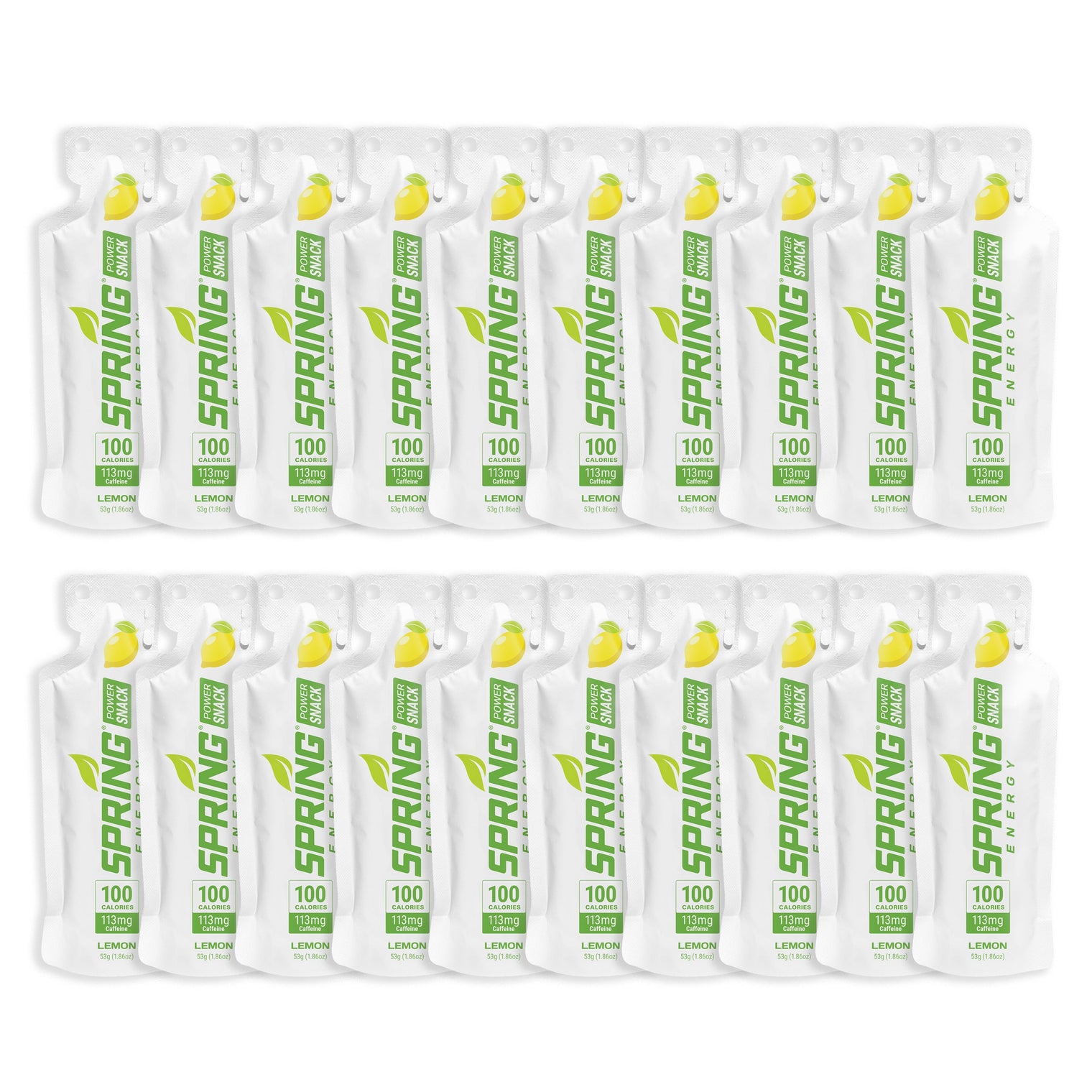 Lemon Power Snack with 113 mg of Caffeine 100 Kcal