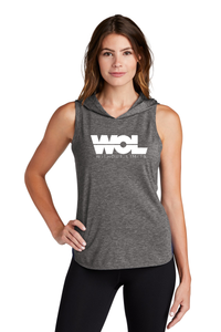 Tri-Blend Wicking Draft Hoodie Tank