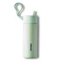 24 oz Water Bottle with Straw Lid