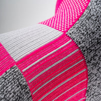 Tall Compression Socks (Pink/Gray)