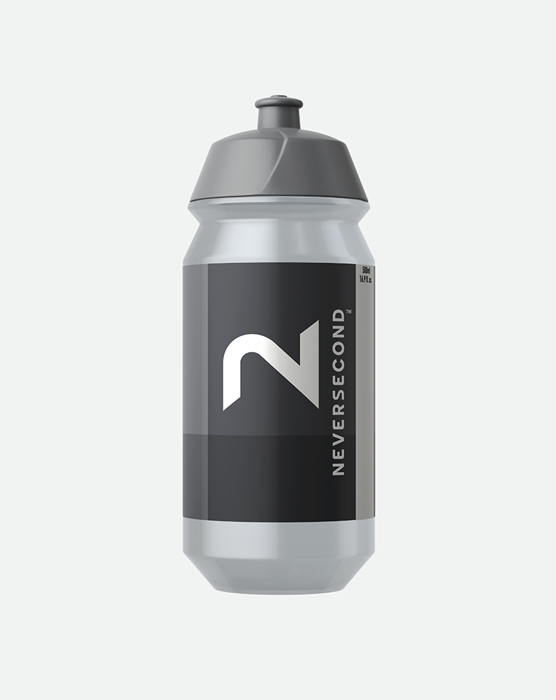 Neversecond x TACX Shiva 500ml Water Bottle