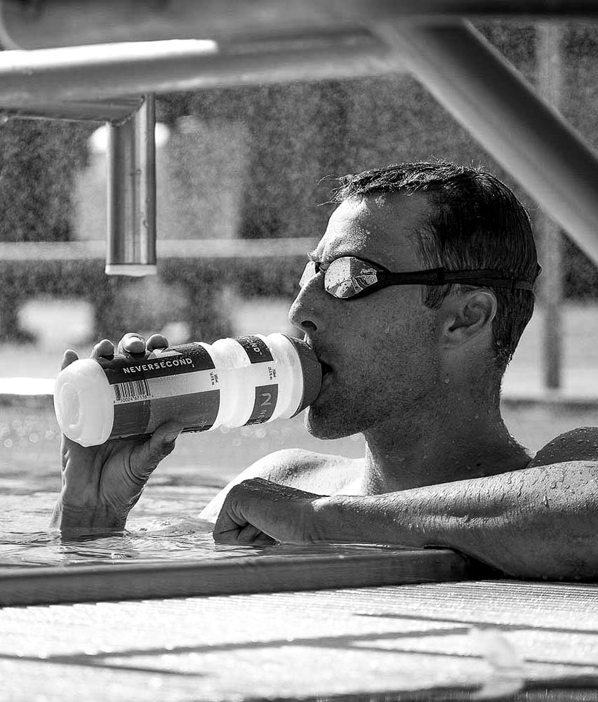 Neversecond x TACX Shiva 750ml Water Bottle