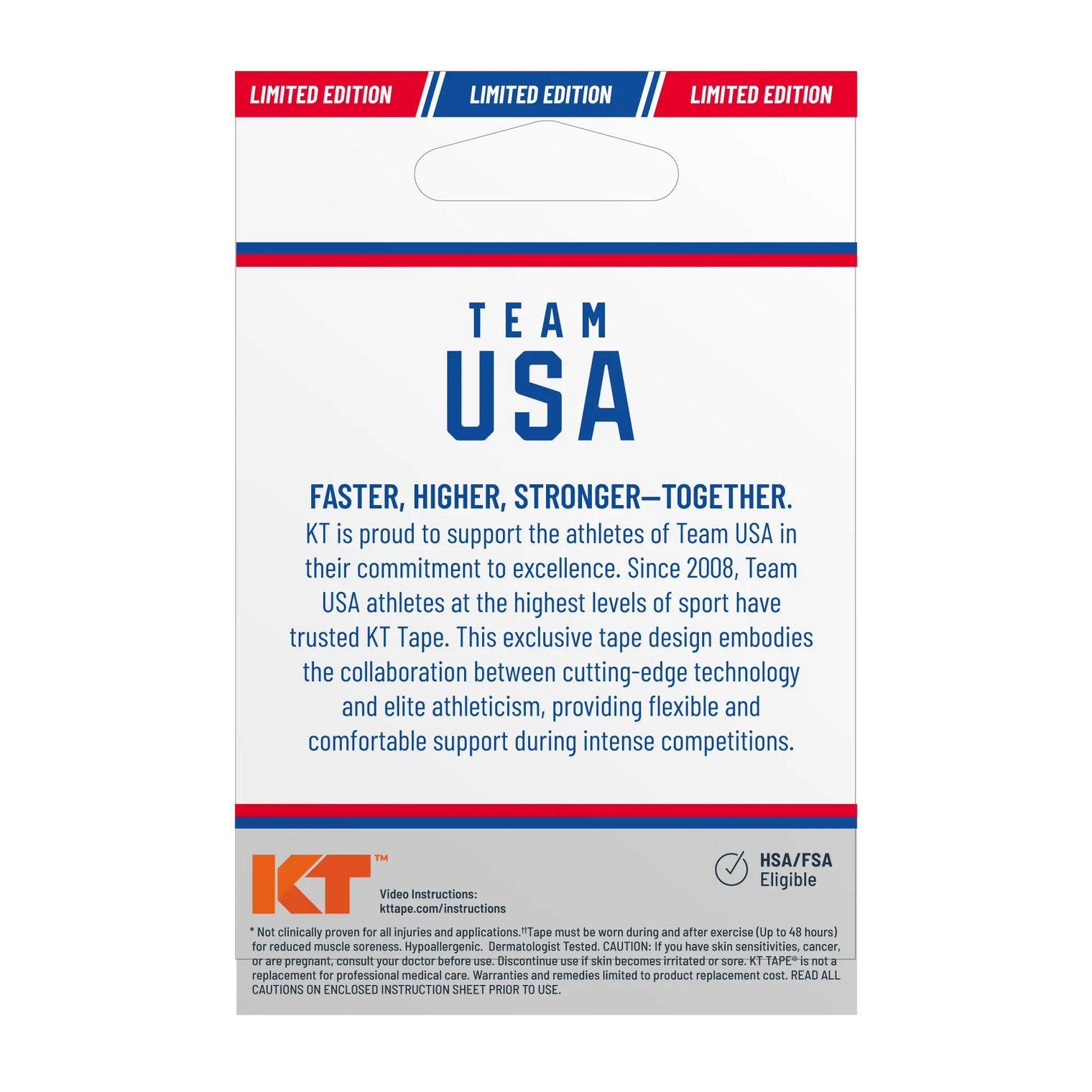 KT Tape Pro® USA - Limited Edition